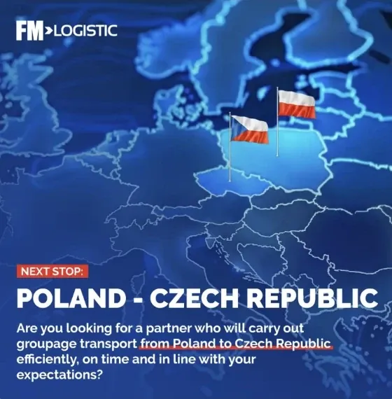 Kreacja FM Logistic Central Europe o ekspansji na trasie Polska–Czechy